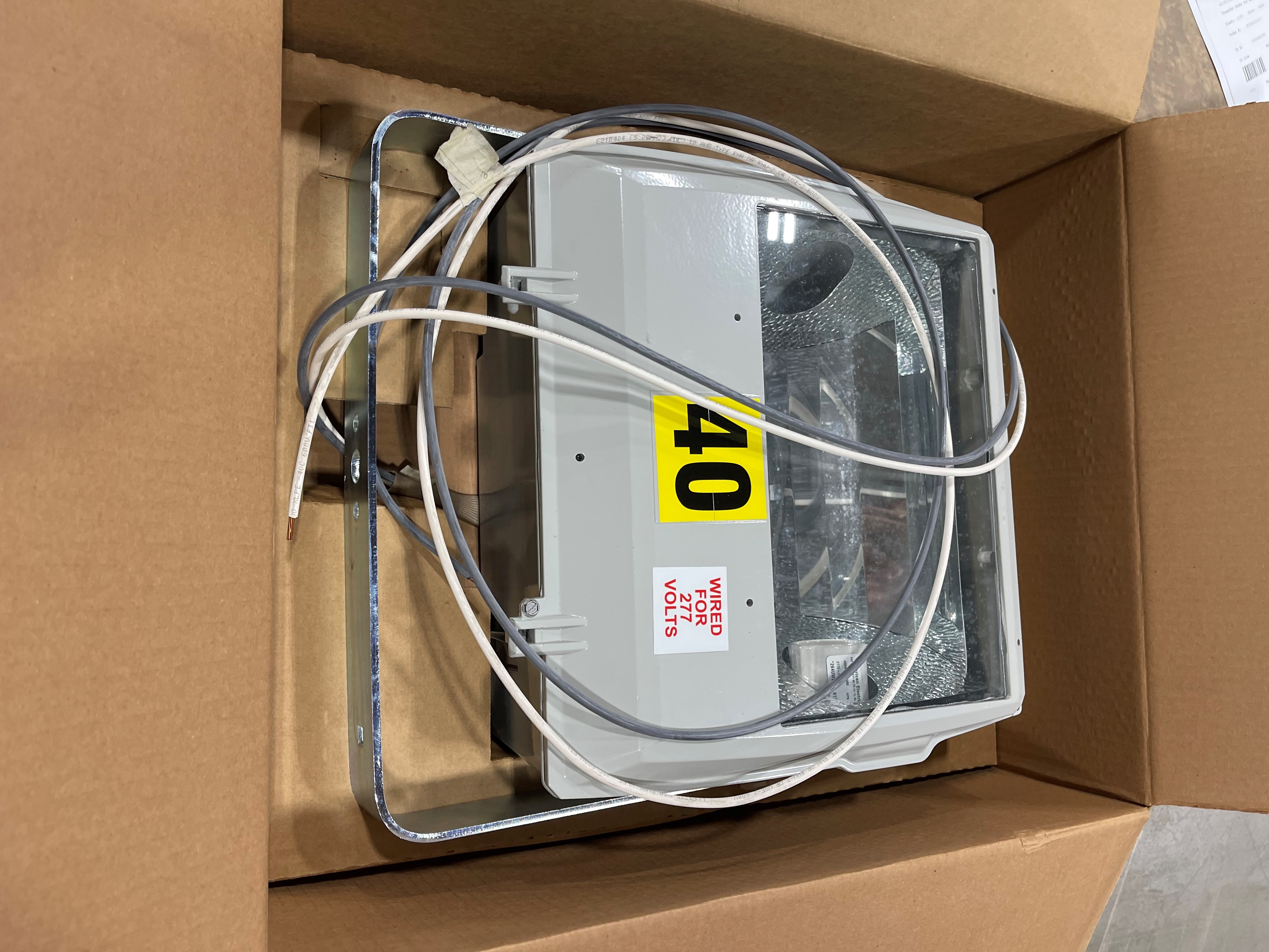 LUMINAIRE, FLDT HPS GRA 400W 277V